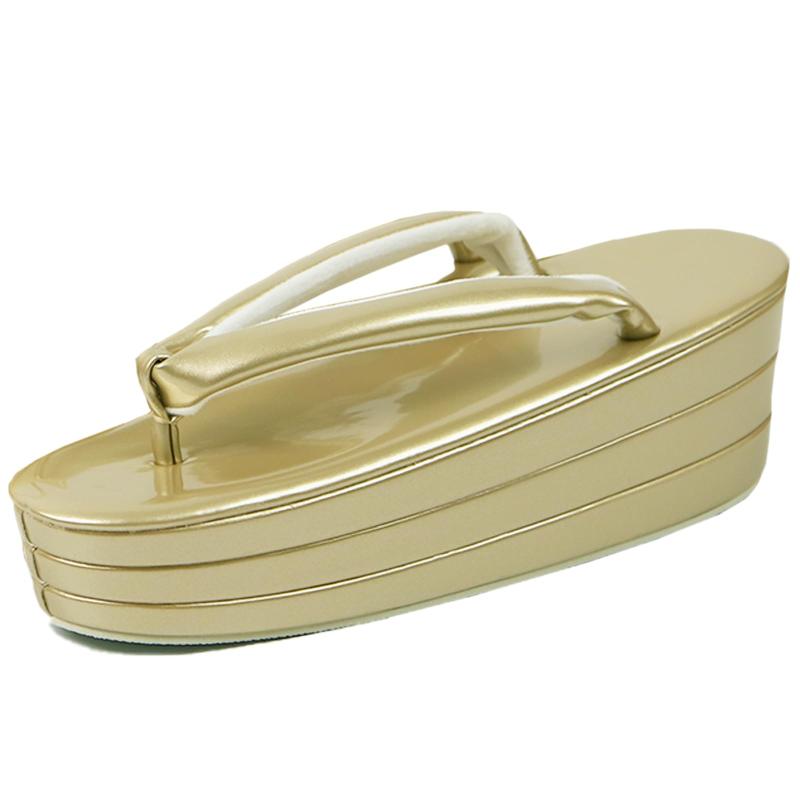 [TOuWA] 草履 ぞうり 履物 金色 レディース 成人式 卒業式 入学式 結婚式 振袖 袴 留袖 訪問着 フォーマル