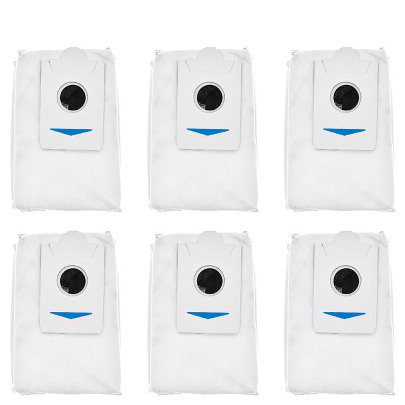 AnshinShop エコバックス用 紙パック ゴミパック 6個 DEEBOT T30S PRO/X2/X5/X5 PRO OMNI対応 互換品