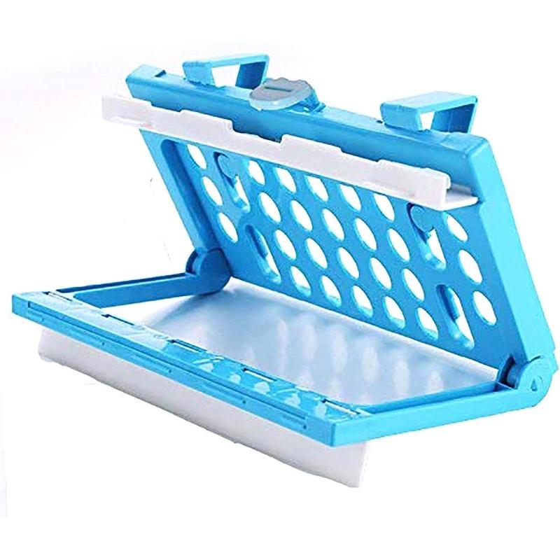 1個 ポリ袋エコホルダー ゴミ袋ホルダー 買い物袋がゴミ箱に キッチンクロス付 エコホルダー