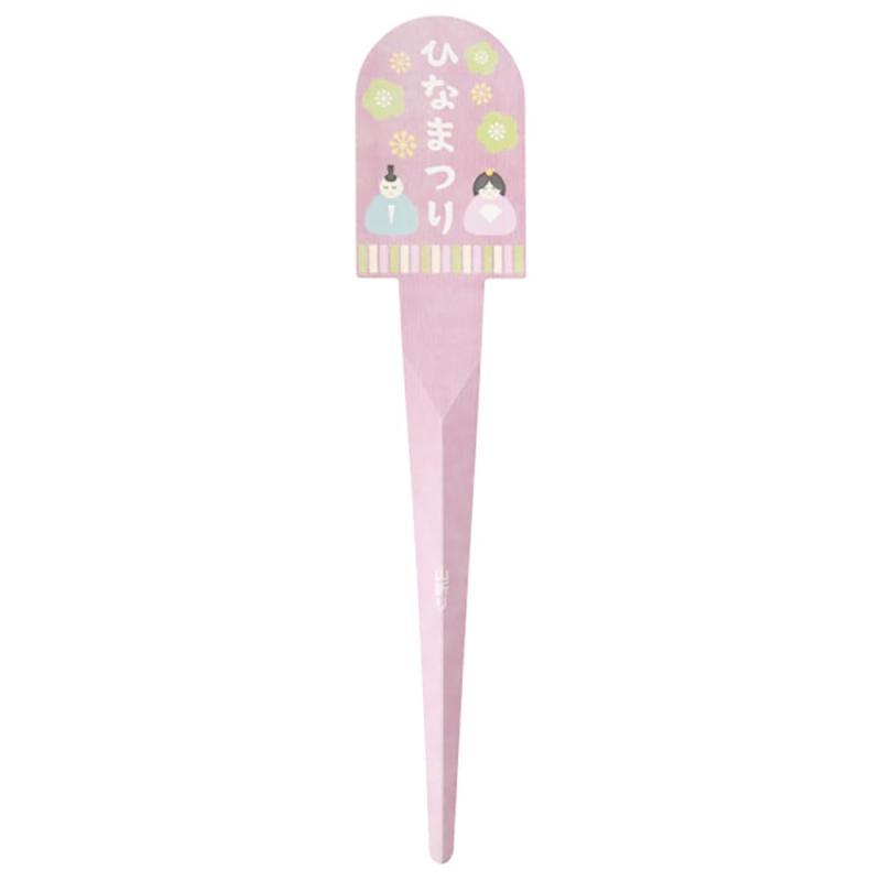 ヘッズ(Heads) 日本製 フラワーピック W52×H200mm 30枚 ピンク ひなまつり ブーケ 鉢 アレンジ用飾り HEADS DF-FP6