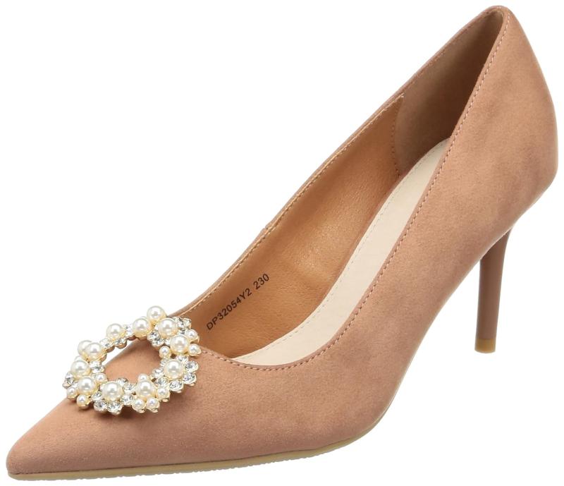 [ランダ] パンプス 2WAY パール×ビジューパンプス レディース DP32054