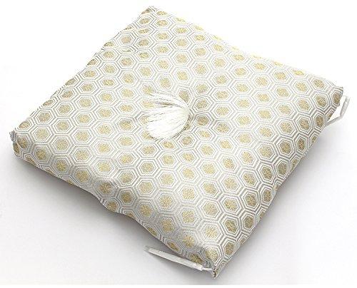 創価学会 仏具 りん布団 亀甲柄