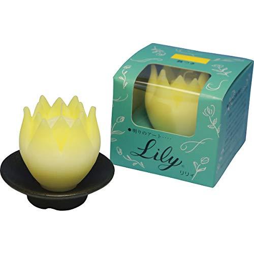 東海製蝋 ローソク リリィ 器付