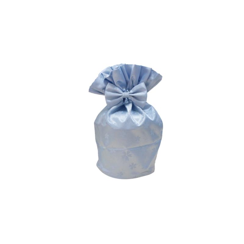 骨袋 骨壷カバー 覆い袋のみ 桜包 さくらつつみ 花びら大 リボン付き 2.3寸 2.5寸 兼用 覆袋 ペット供..