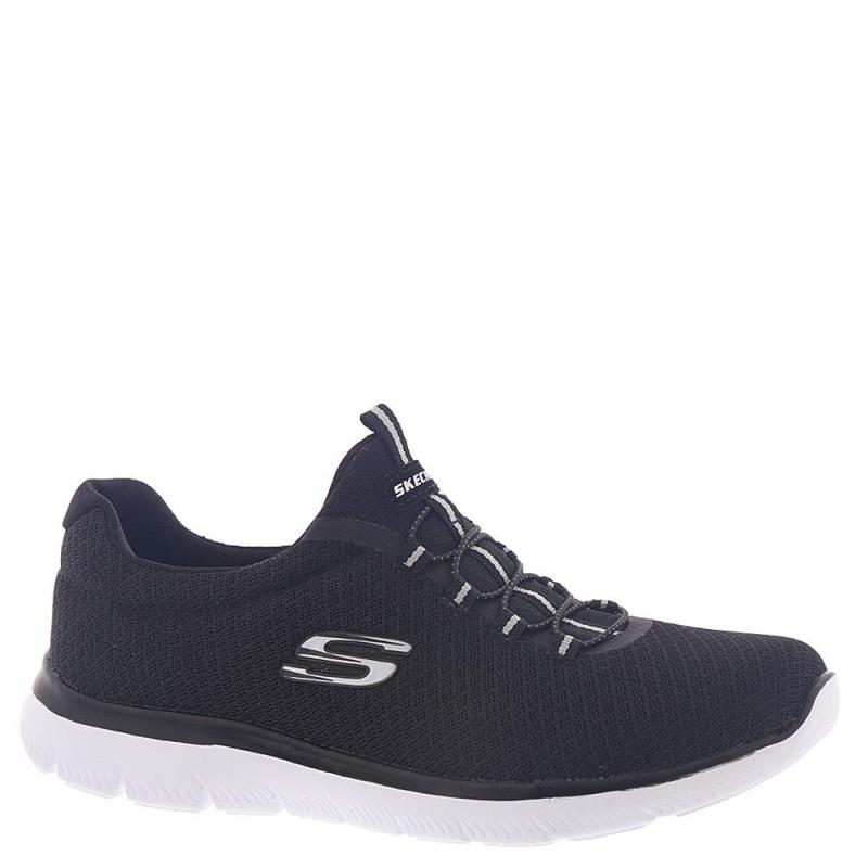 SKECHERS(スケッチャーズ) レディース サミット 12980 レディース ブラック/ホワイトスニーカー