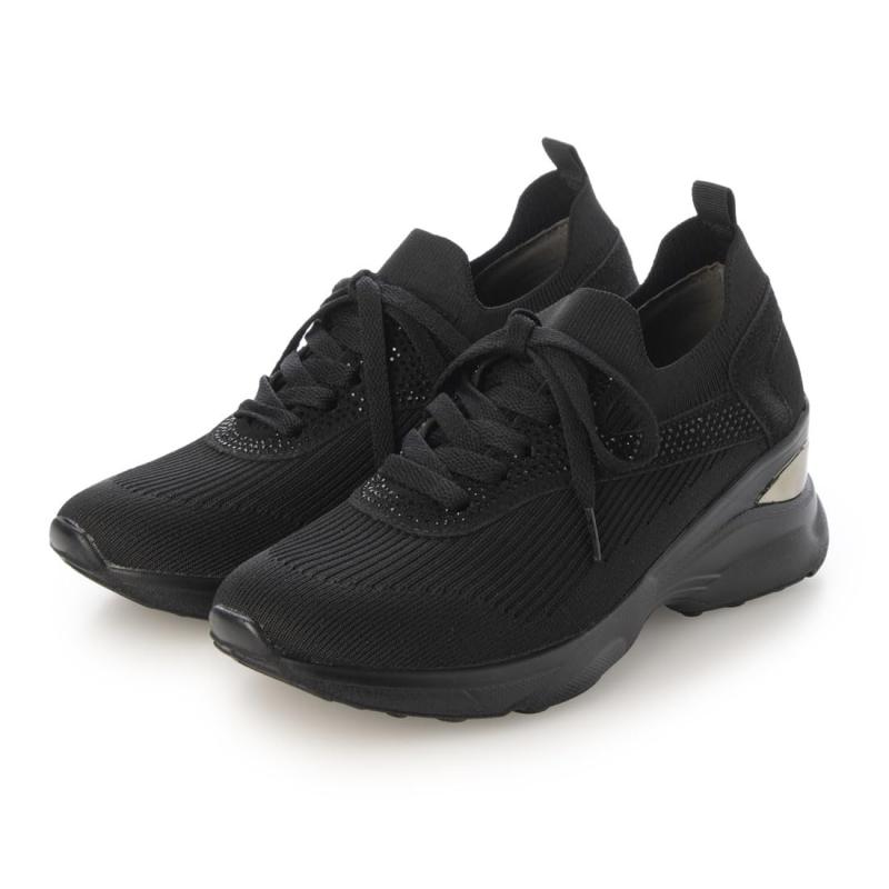 [エンチャンテッド] スニーカーブーツ ジュエルメタルスマートソールスニーカー レディース