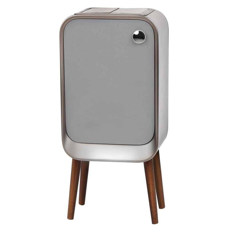 OSCAR POIST 魅せるデザイン おしゃれな スタイリッシュ ゴミ箱 自動開閉式 蓋付き 防臭対策 スリム形..