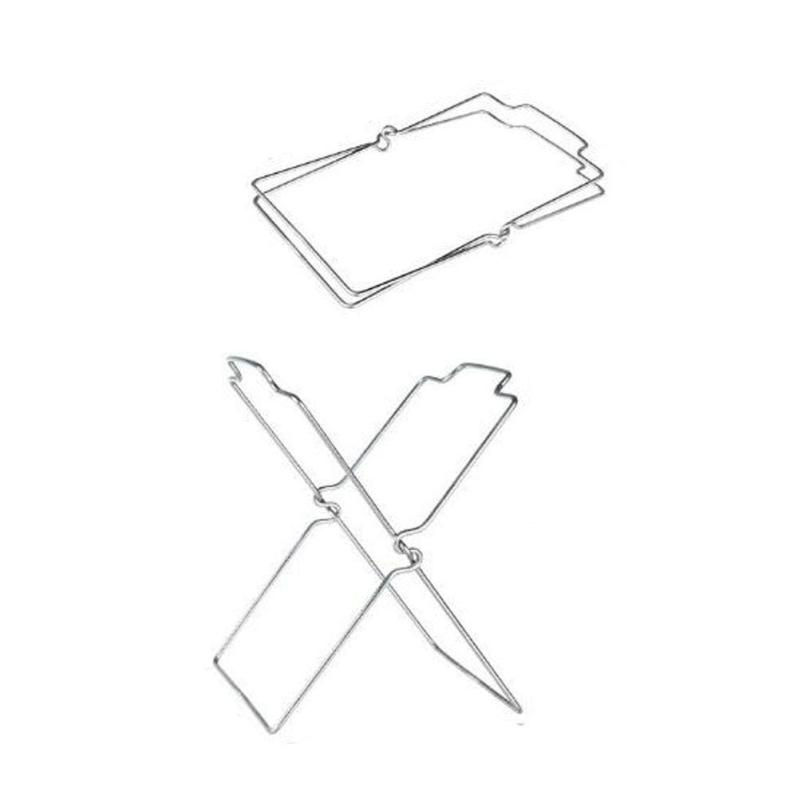 STK ゴミ袋ハンガー レジ袋ハンガー スタンド 折り畳み コンパクト ゴミ袋スタンド 掛け式 分別 持ち運び 雑巾ハンガー【使用便利】両側にハンドルが付いて、ゴミ袋をフックにかけることができます。また凸状になっていますから滑り止めの効果も...