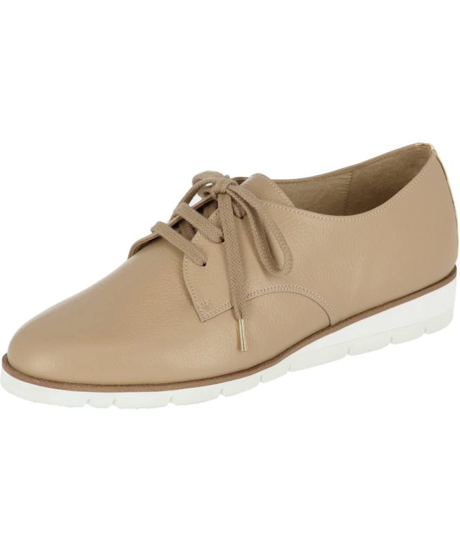 SUCCESS WALK(サクセスウォーク) レディース ラウンドトゥ ヒール 3cm 本革 WIN314フラットシューズ