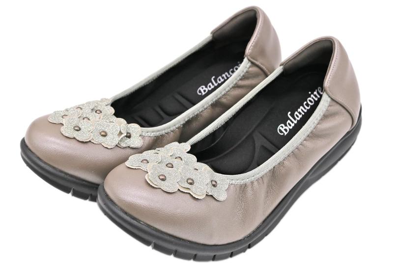 Balancoire(ブランコワール) レディース 74222722本革 超軽量パンプス スリッポン 3E フォーマル 結婚式 日本製 74222722