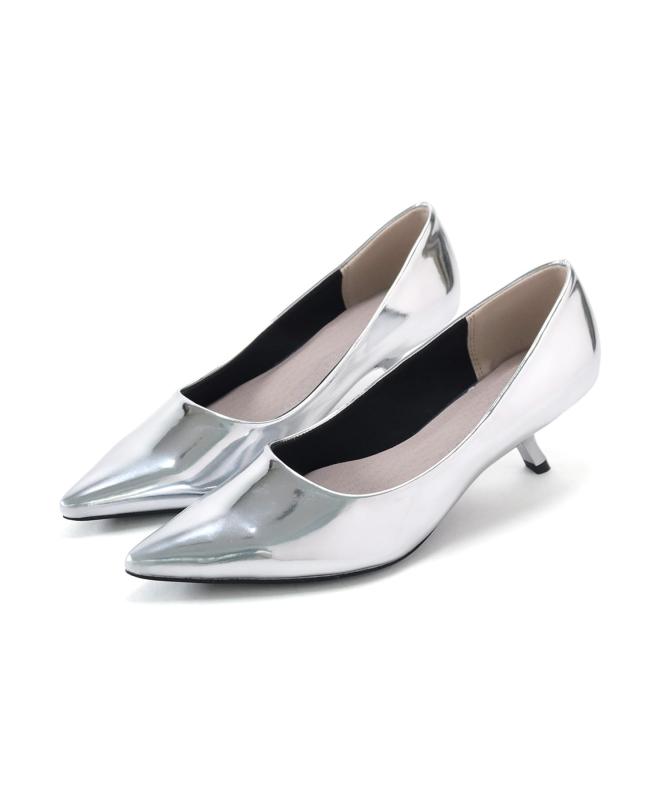 [セスト] カーブヒール ポインテッドトゥ パンプス レディース dtp8002