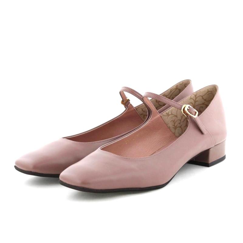 [ヒミコ] パンプス HIMIKO/ヒミコ/スクエアトゥメリージェーンパンプス/651111 レディース 651111