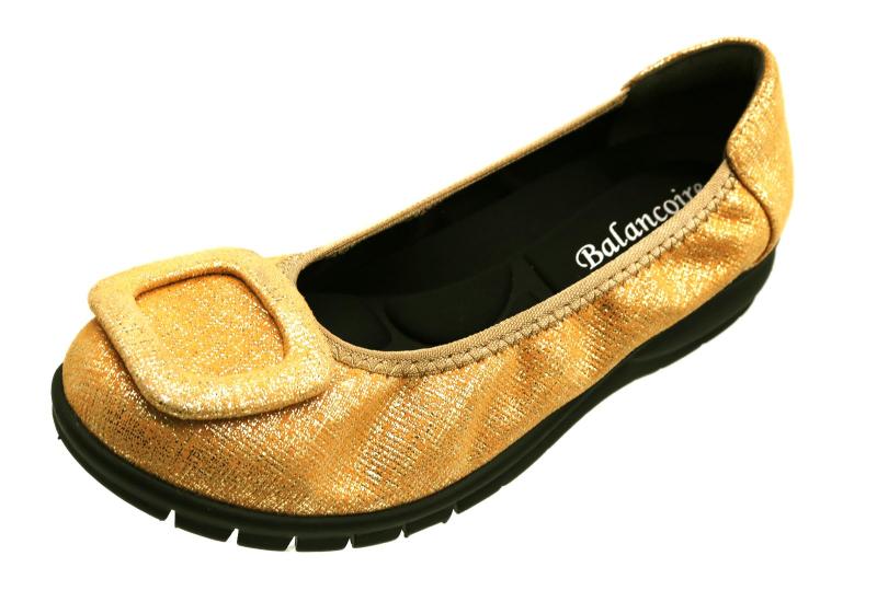 Balancoire(ブランコワール) レディース 74223807日本製 羊革で足に馴染む 超軽量 疲れない パンプス フォーマル フラット バレー ビジネス 3E サイズ大きめ ゆったり 74223807