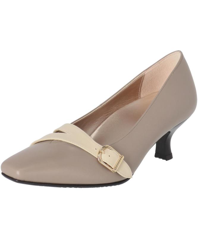 [サクセスウォーク] パンプス 朝夕での足囲の変化や左右の差に対応 足裏の凹凸に合わせたインソールの3Dパッド やわらかい足当たり 5cmヒール 美楽るパッド WIN282 レディース