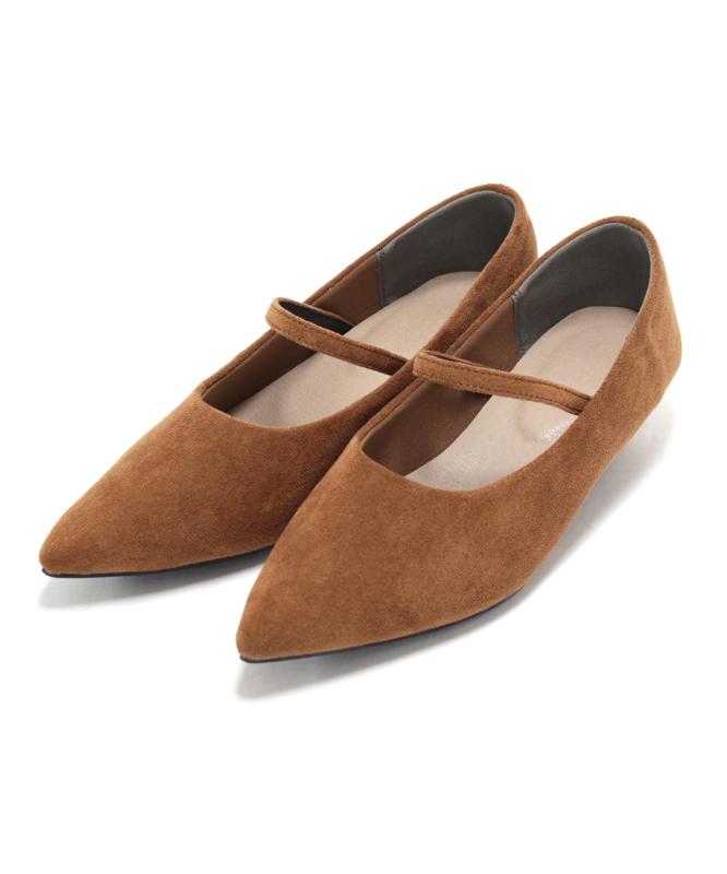 [セスト] かかと抜け防止 前後2Way ストラップ & レースアップ パンプス レディース dnp4700