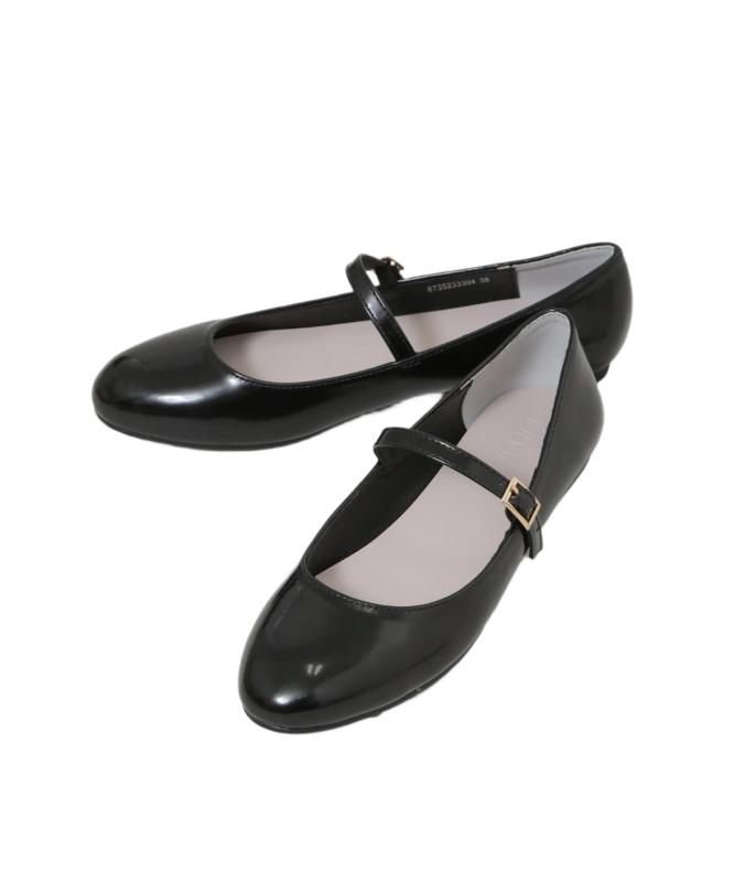 [ナノ・ユニバース] メリージェーン フラット パンプス レディース 673-5233304