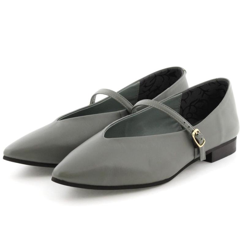 [ヒミコ] パンプス HIMIKO/ヒミコ/メリージェーンフラットパンプス/641307 レディース 641307