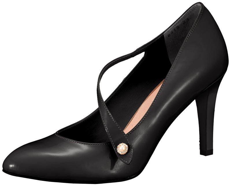 [ジルスチュアート シュー] 斜めストラップパンプス レディース 6418