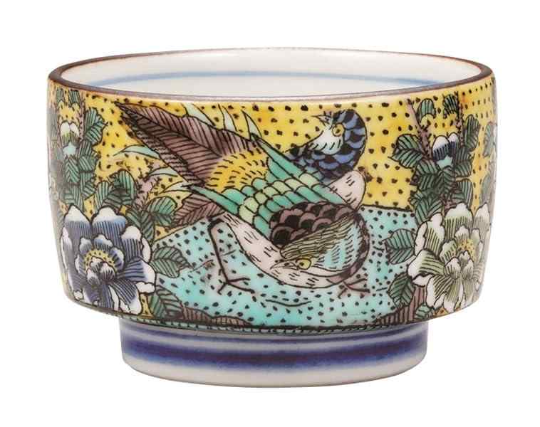 九谷焼いわたや ぐい呑・吉田屋金鶏 K9-1212サイズ:径6.5×高4.3cm素材・材質:磁器生産国:日本木箱入