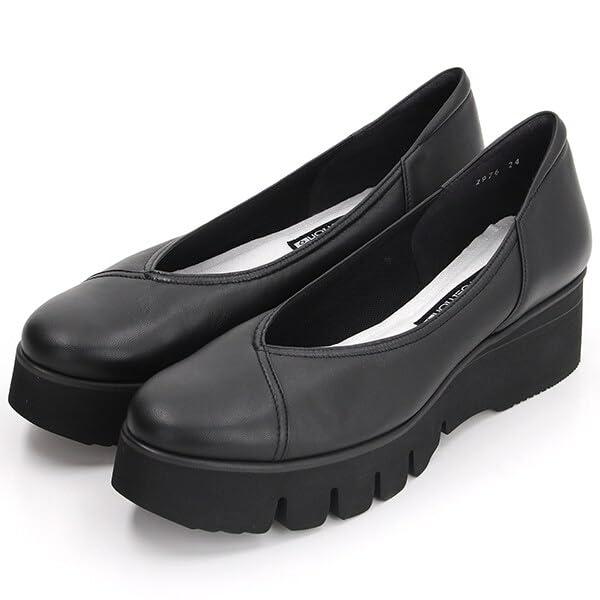 [コンポジションナイン] プラットフォーム スタイリッシュコンフォートプラットフォームパンプス レディース 2976