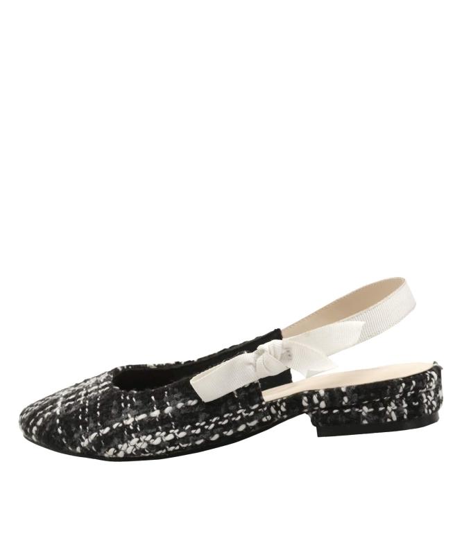 KOBE LETTUCE 神戸レタス サイドリボン フラット パンプス [I1885] レディース