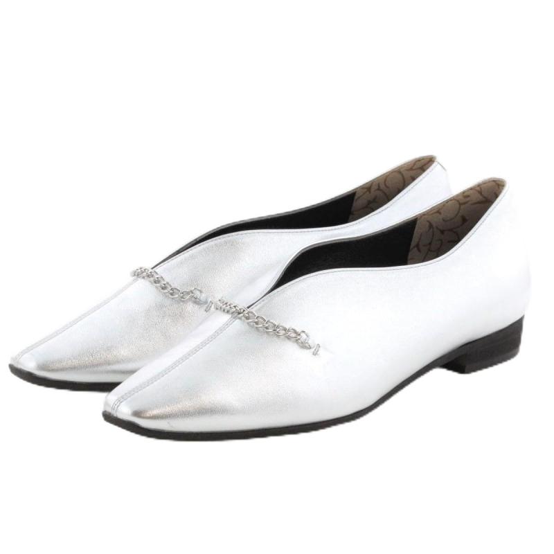 [ヒミコ] パンプス HIMIKO/ヒミコ/チェーンフラットパンプス/641321 レディース 641321