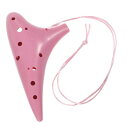 EXCEART 子供用 オカリナ 子供用 おもちゃ 音楽 おもちゃ 子供用 楽器 スイート ポテト オカリナ 伝統的な 楽器 高音 オカリナ 腹筋 12穴 オカ...