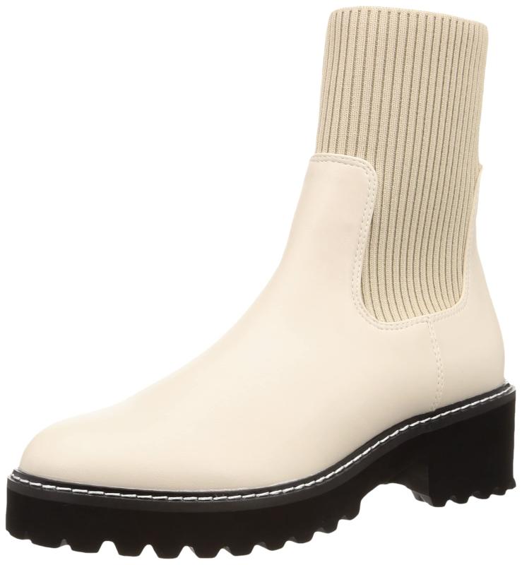 [コエル] ファッションブーツ ソックスサイドゴアブーツ レディース