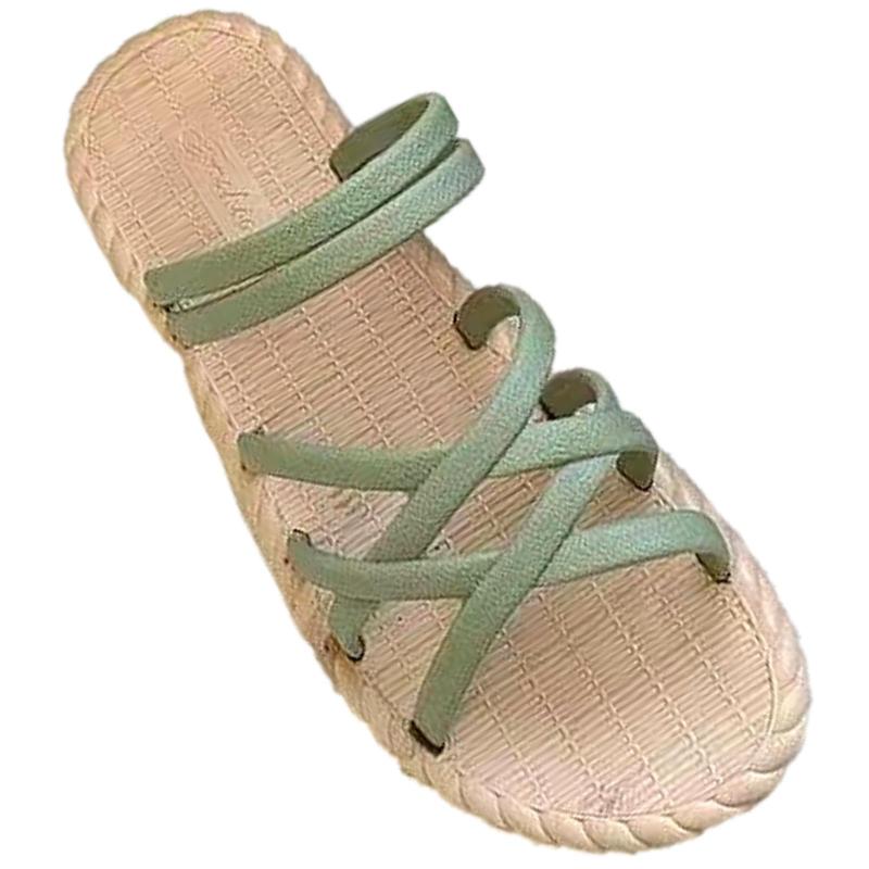 [Nestkanina] サンダル レディース ラウンドトゥ シンプル ビーチ スライドサンダル かわいい コンフォート ベーシック 歩きやすい 履きやすい 美脚 通勤 通学 旅行 SDL008