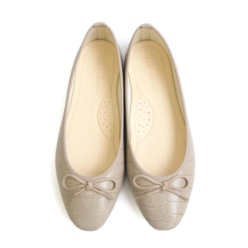 [アミアミ] バレエシューズ セミスクエアトゥ 低反発 フラット FX2030 レディース