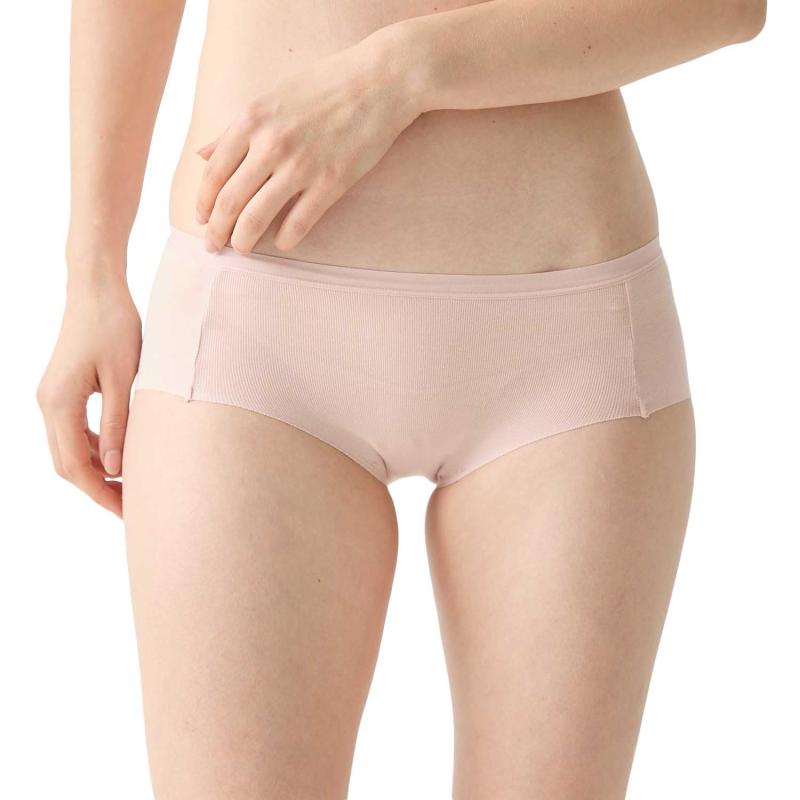 GUNZE(グンゼ) ハーフショーツいいここち ひびきにくい綿85% 浅め 立体設計 HZ5170レディース