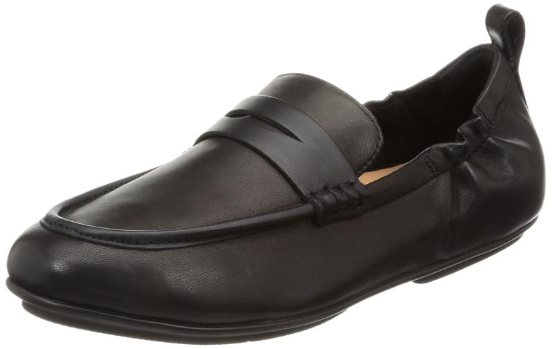[フィットフロップ] フラットローファー ALLEGRO LEATHER PENNY LOAFERS レディース