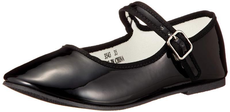 AAA+Feminine(サンエープラスフェミニン) レディース 3543パンプス メリージェーン カンフーシューズ フラットシューズ 1cmヒール ぺたんこ ストラップパンプス ベルト ストラップ ラウンドトゥ