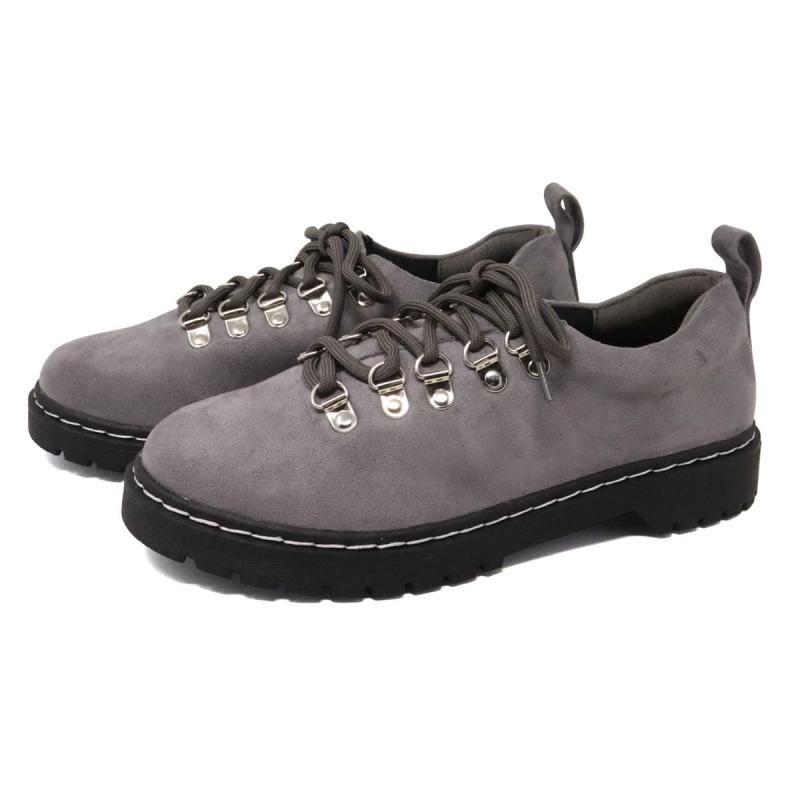 [リバティー ドール] レースアップシューズ マウンテンシューズ トレッキングシューズ 3cmヒール スエード 3071 レディース