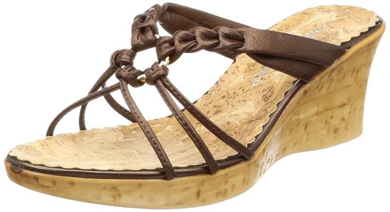 [プリティグラマラス] ウェッジサンダル ストラップウェッジソールサンダル レディース