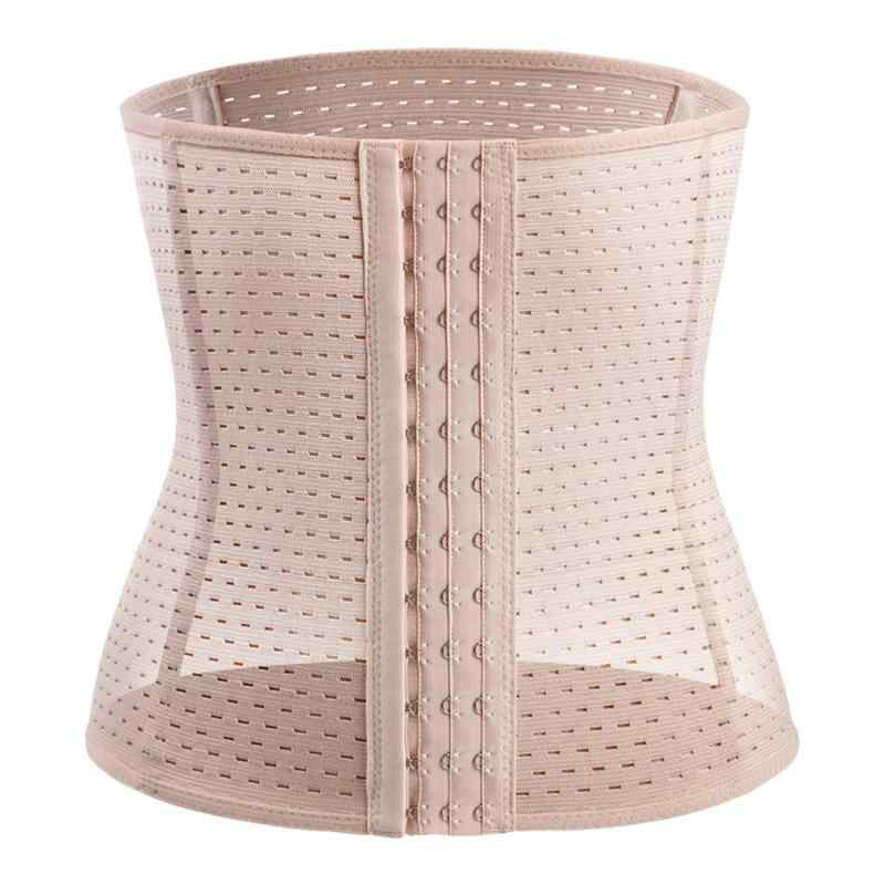 [Gokamoi] コルセット ウエストニッパー コルセット ダイエット レディース【お腹引き締め・補正下着・美しい姿勢】 産後 腰サポート くびれ メッシュ 通気性 伸縮性