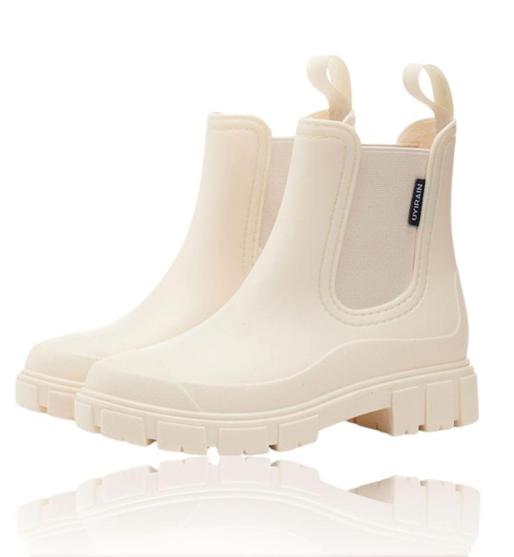 [Kouizam] 国内ブランド レインブーツ レディース サイドゴア ショートレインブーツ 軽量 完全防水 プレゼント おしゃれ プレゼント フェミニン 歩きやすい 滑りにくい 防滑アウトソール 雨靴