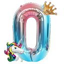 deerzon 誕生日 飾り付け ユニコーン バルーン セット 女の子 風船 装飾 バースデー パーティー 星 スター