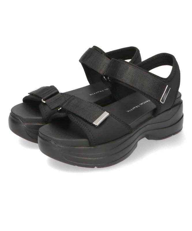 ORiental TRaffic(オリエンタルトラフィック) レディース サンダル スポーツサンダル レディース 厚底 大きいサイズ 小さいサイズ 歩きやすい 軽量 楽ちん ダブルベルト 柔らかい 人気 レンド 再