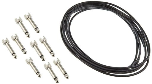 3 Monkeys Solderless ソルダーレス パッチケーブルキット 1/4" Pedalboard Patch Cable Kit (プラグ10個+ケーブル3m入り) 3 Monkeys Solderless ソルダーレス パッチケーブルキット 1/4" Pedalboard Patch Cable Kit (プラグ10個+ケーブル3m入り)