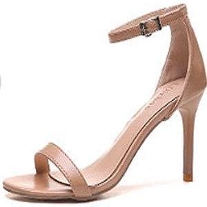 ［ネクストグランツ］アンクル ストラップ ハイヒール ピンヒール サンダル