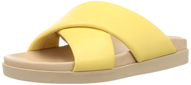 [ファビオルスコーニ] スライドサンダル 厚底クロスベルトサンダル レディース