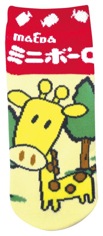 [ジェイズプランニング]キャラクター ジャガード ソックス レディース お菓子パッケージ ミニボーロ キ..