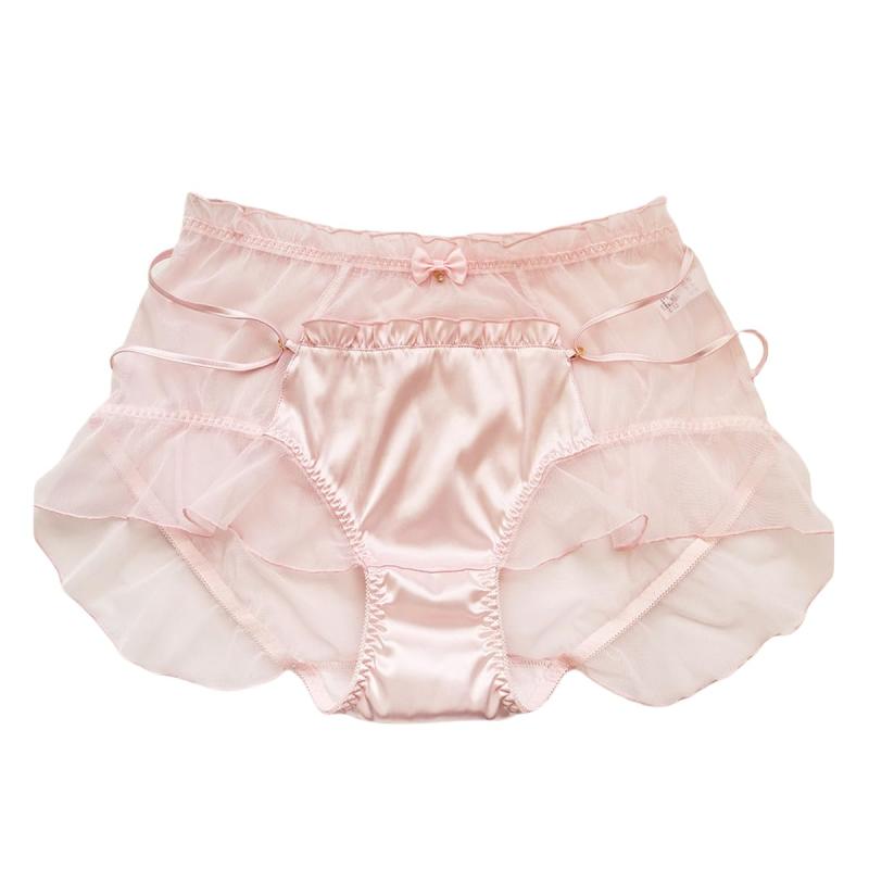 [VOVOSTAR] ショーツ レディース 深ばき透け感 誘惑な あみ糸 大きいサイズ 3L 4L 無縫製肌に優しいパンティ パンツ快適 レギュラーショーツ 女性 下着 パンツ 柔らかい お腹 すっぽり 美尻 ﻿