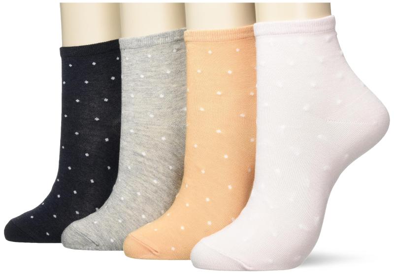 [イヤシ] クルーソックス PREMIUM SOCKS ドット