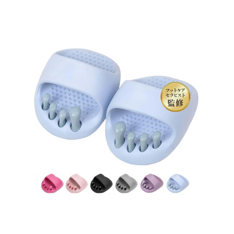 [TATSUTOMO] 健康グッズ ダイエットスリッパ 5本指デザイン 履くだけで美脚むくみ解消 体幹トレーニング【理学療法士監修】洗える抗菌加工 体幹トレーニング効果 6色展開 [並行輸入品]