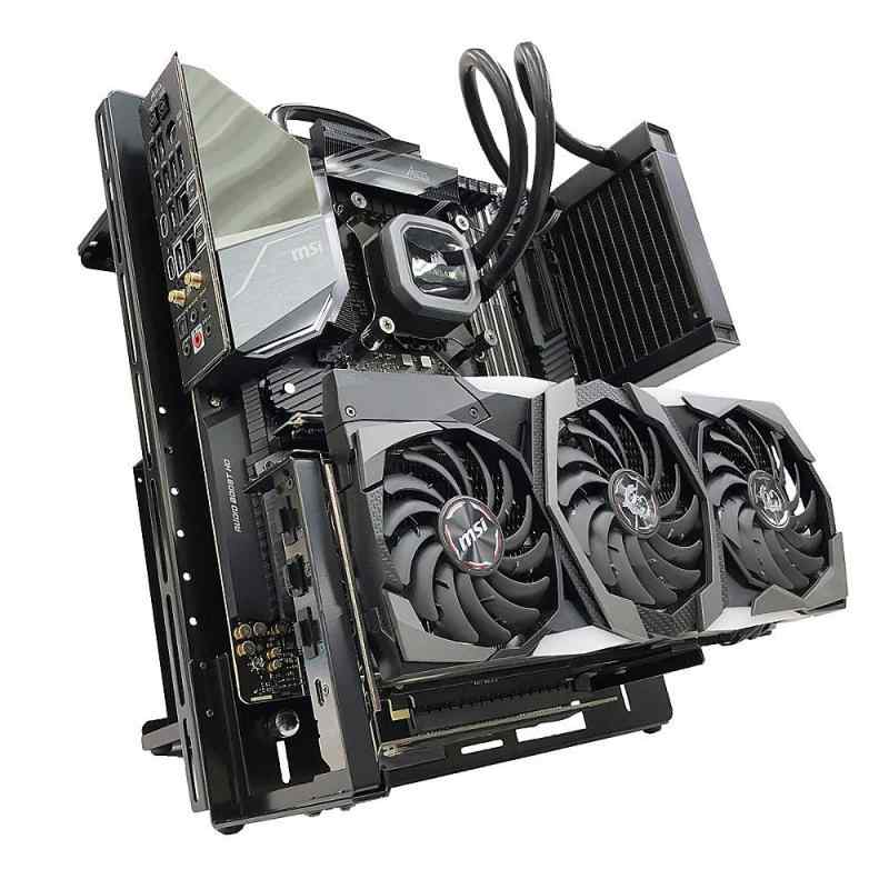 【長尾製作所×シミラボ】 2WAY ベンチテーブル SMZ-2WBT-EATX 【E-ATX対応】