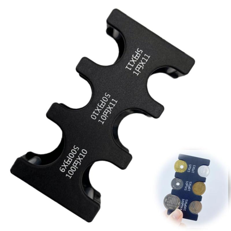 コインホルダー 携帯コインホルダー 小銭入れ コイン収納 小銭の整理に便利 小銭財布 大容量 軽量 コン..