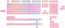Glorious Aura Keycaps V2 - Pixel Pink メカニカルキーボード用 145キーキャップセット GLO-KC-AURA2-P KB685