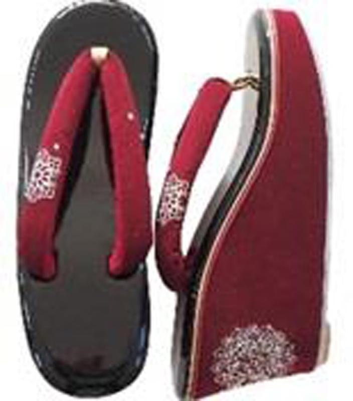 [アンドウ] 草履 百華レース柄刺 和�